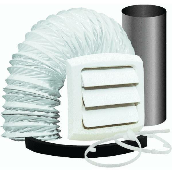 Bathroom Exhaust Vents
 Bathroom & Utility Wall Bath 3" To 4" Fan Exhaust Duct