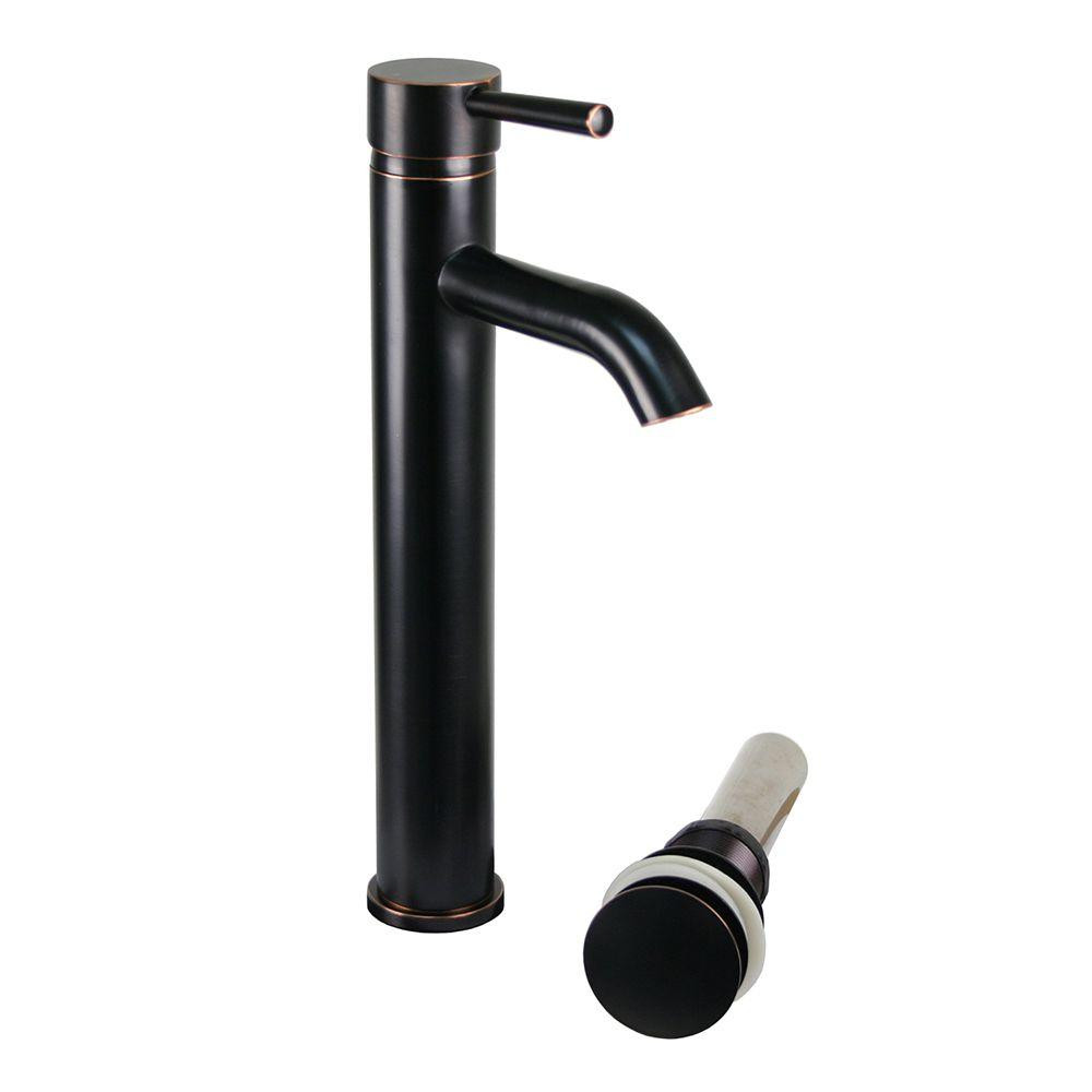 Bathroom Faucets For Vessel Sinks
 Brienza Moncalieri Single Hole Single Handle High Arc