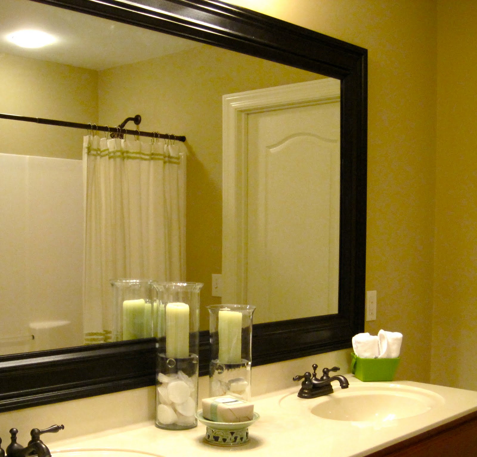 Bathroom Framed Mirrors
 Remodelaholic