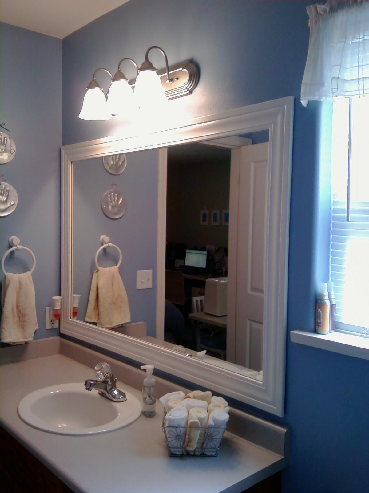 Bathroom Framed Mirrors
 This Thrifty House Framed Bathroom Mirror