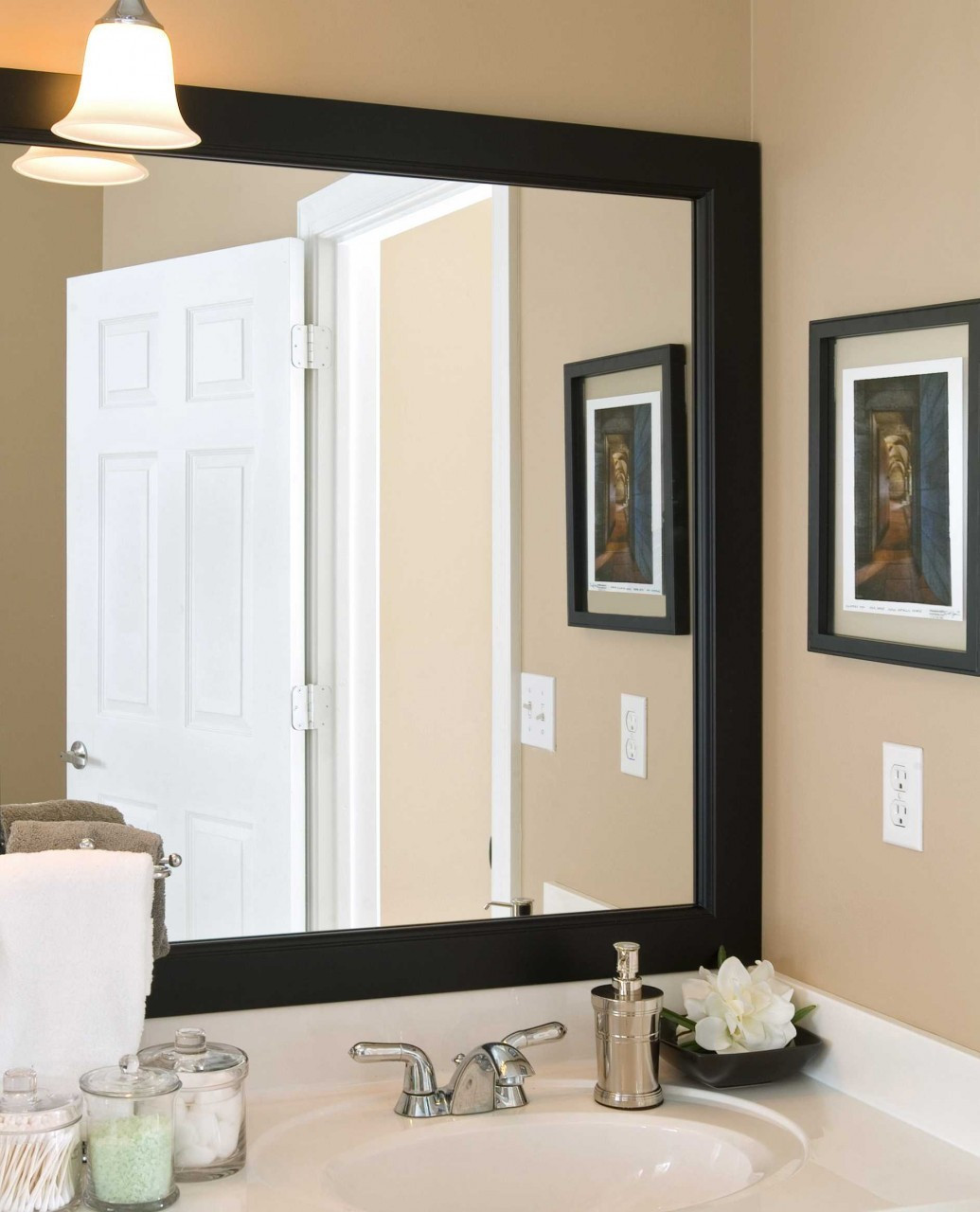 Bathroom Framed Mirrors
 Bathroom Mirror Frames Bathroom Mirror