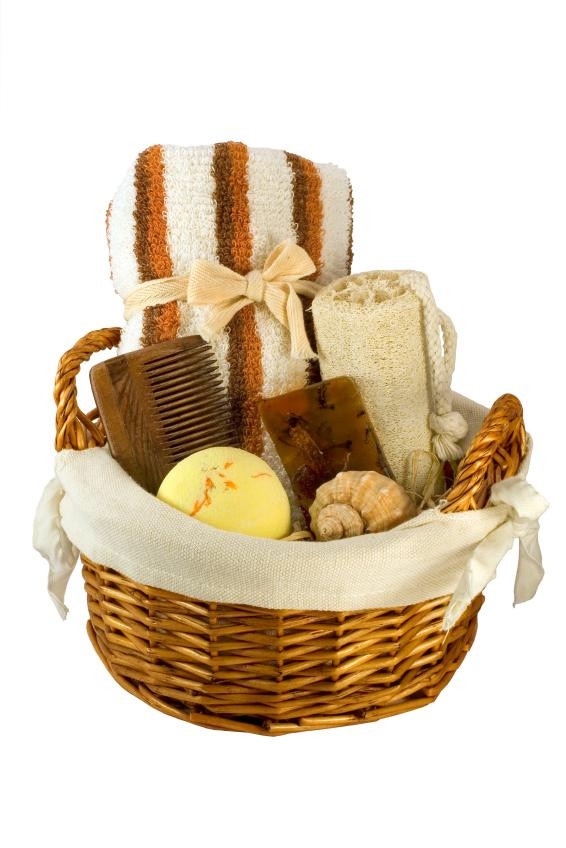 Bathroom Gift Basket Ideas
 of Unique Towel Gift Baskets [Slideshow]