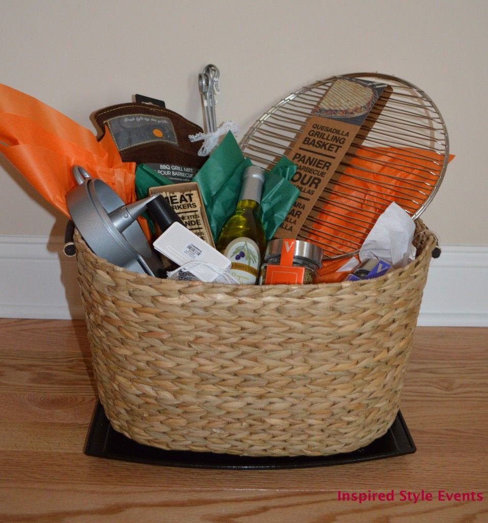 Bathroom Gift Basket Ideas
 grill theme t basket from inspiredstyleevents