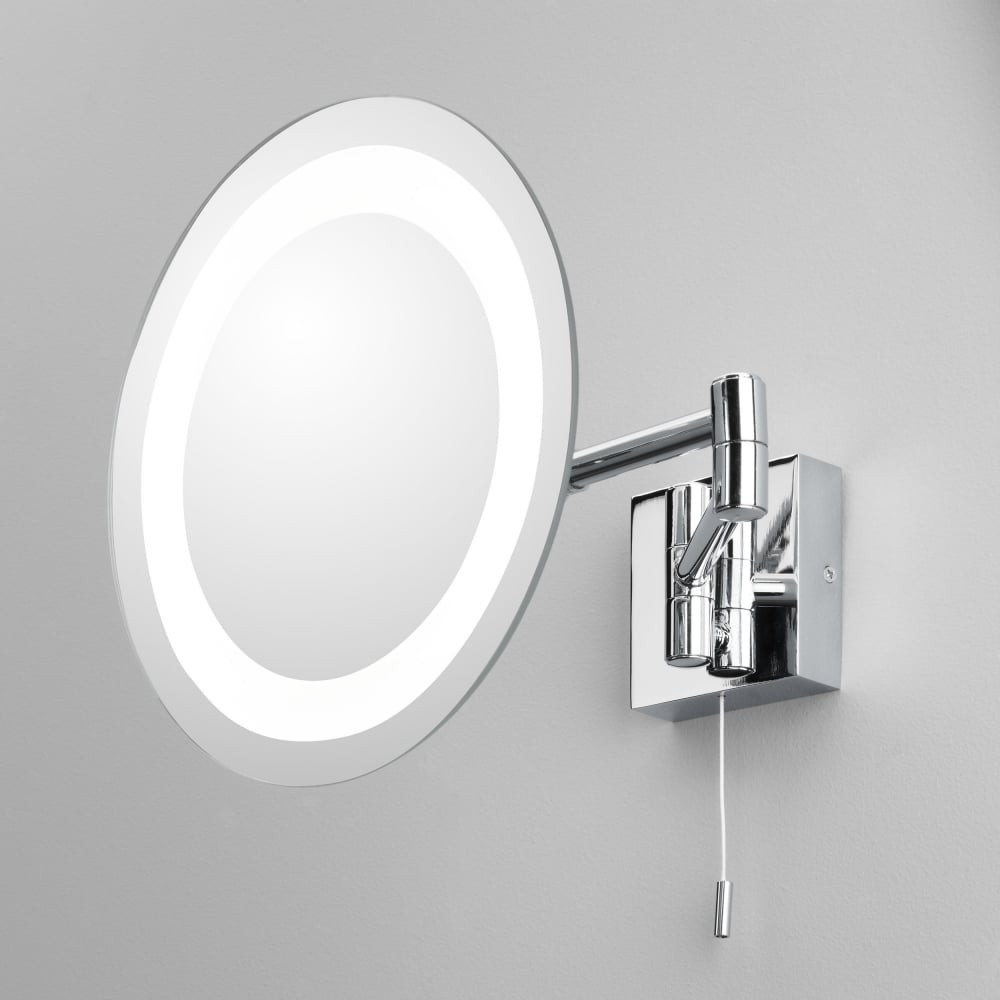 Bathroom Magnifying Mirror
 Astro Lighting 0356 Genova Illuminated Bathroom IP44