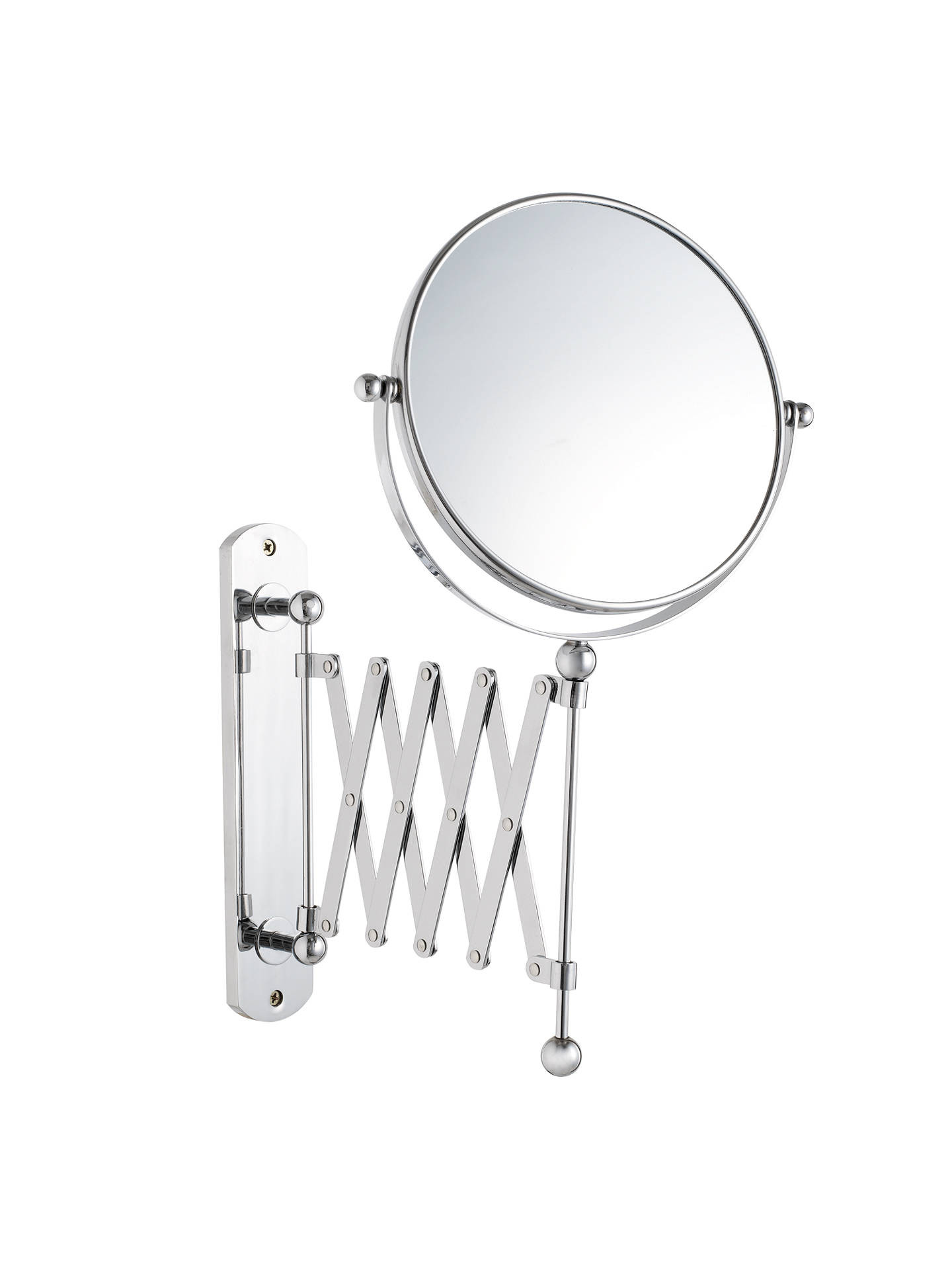 Bathroom Magnifying Mirror
 John Lewis Bathroom Extendable Magnifying Wall Mirror at