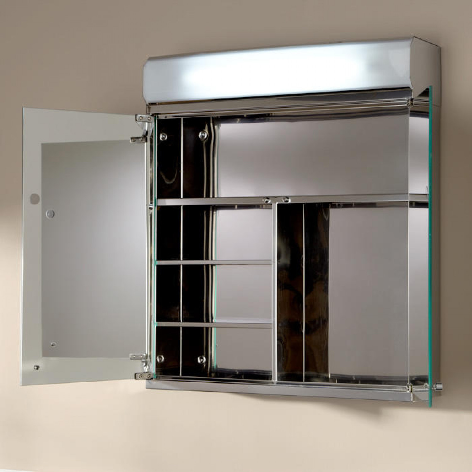 Bathroom Medicine Cabinets With Lights
 Delview Stainless Steel Medicine Cabinet with Lighted