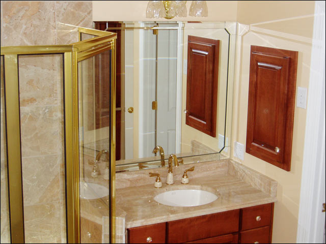 Bathroom Mirror Edge Repair
 custom bathroom beveled edge mirrors