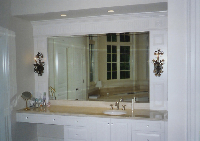 Bathroom Mirror Edge Repair
 Mirrors in Stoke on Trent