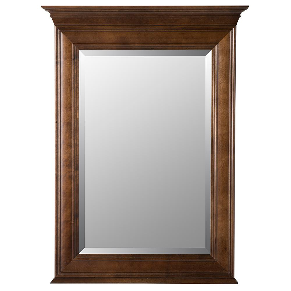 Bathroom Mirrors At Home Depot
 Home Decorators Collection Templin 30 in x 34 in Framed