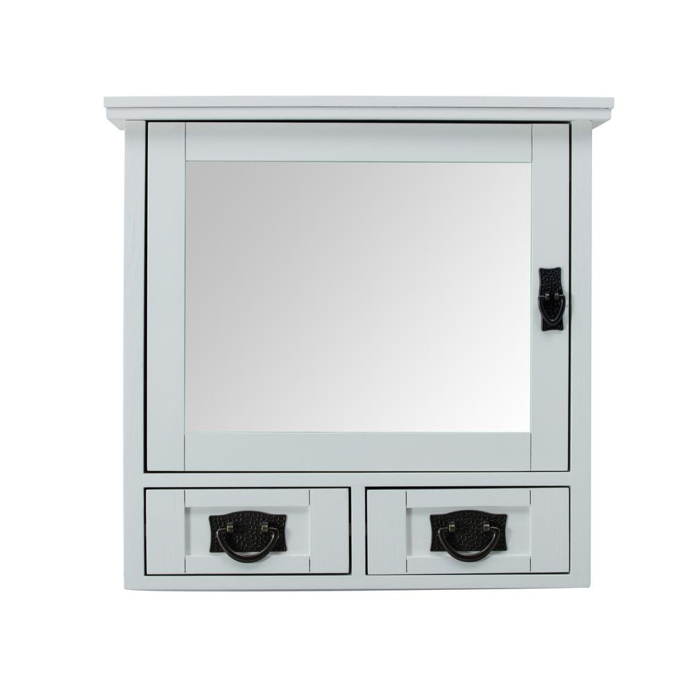 Bathroom Mirrors At Home Depot
 Home Decorators Collection Artisan 23 1 2 in W x 22 3 4