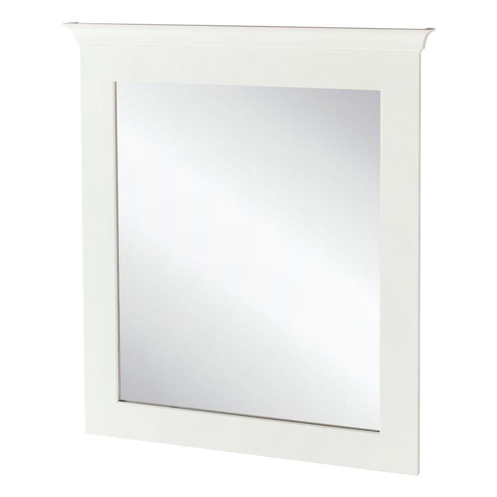 Bathroom Mirrors At Home Depot
 Home Decorators Collection Creeley 30 in x 34 in Framed