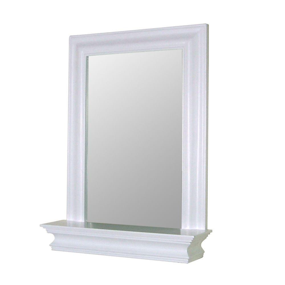 Bathroom Mirrors At Home Depot
 Elegant Home Fashions Stratford 24 in x 18 in Framed