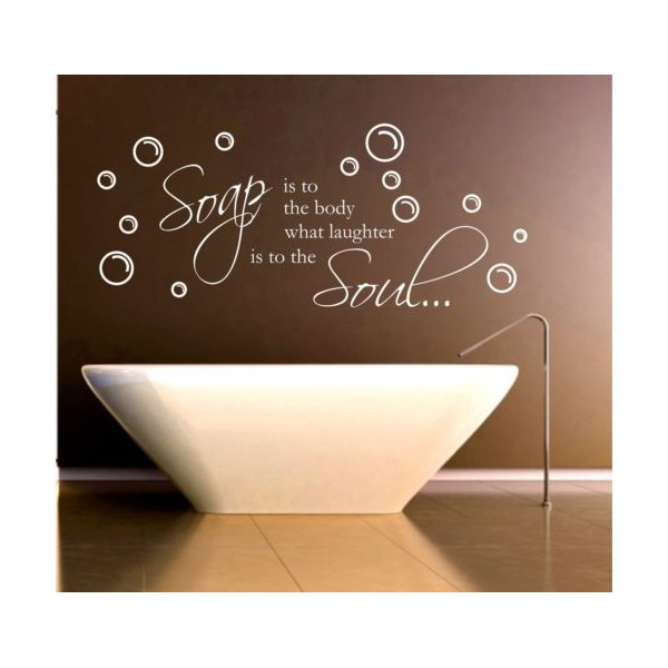 Bathroom Sayings Wall Art
 Bathroom Wall Art Quotes QuotesGram