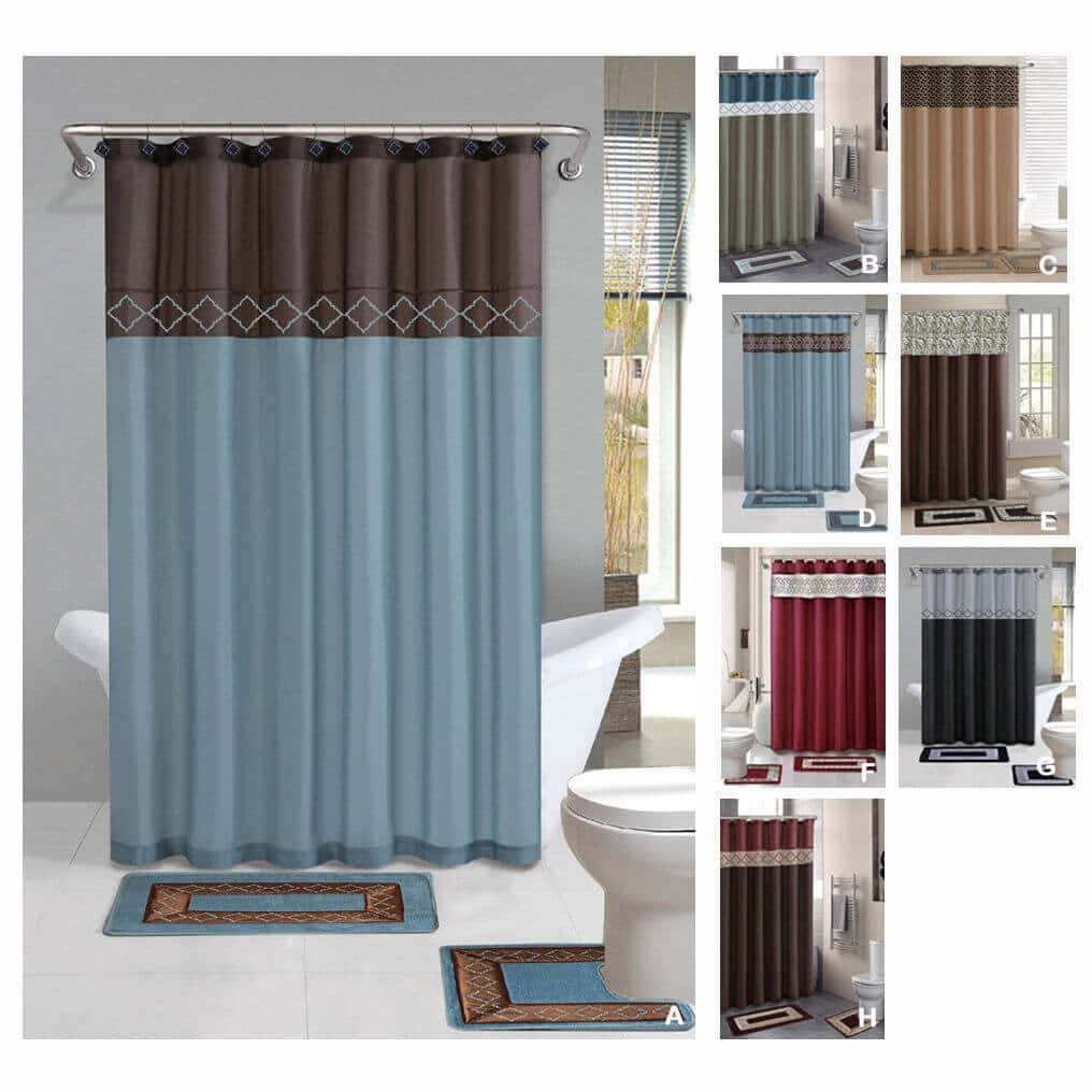 Bathroom Shower Curtains
 plete Bathroom Sets With Shower Curtains A Bud