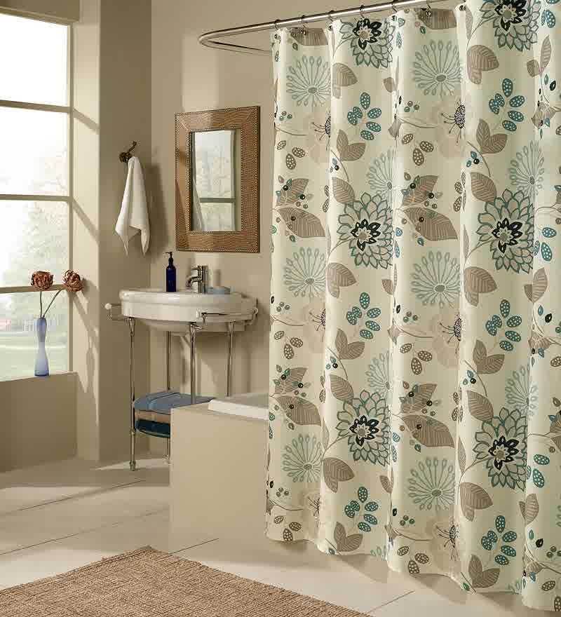 Bathroom Shower Curtains
 Smart Tips of Using Cloth Shower Curtains – HomesFeed