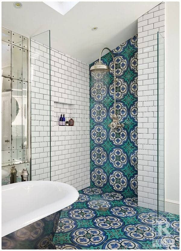 Bathroom Shower Floor Tile
 Cement Tile Bathroom Floors Rustico Tile and Stone