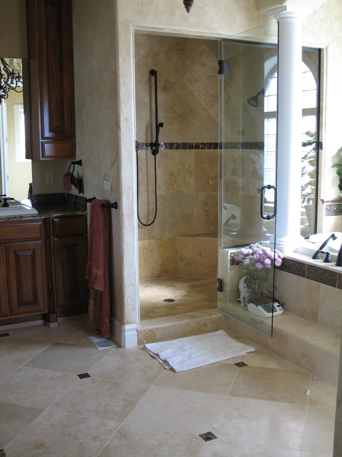Bathroom Shower Floor Tile
 Earth and Wood Creations Bathroom Tile Gallery