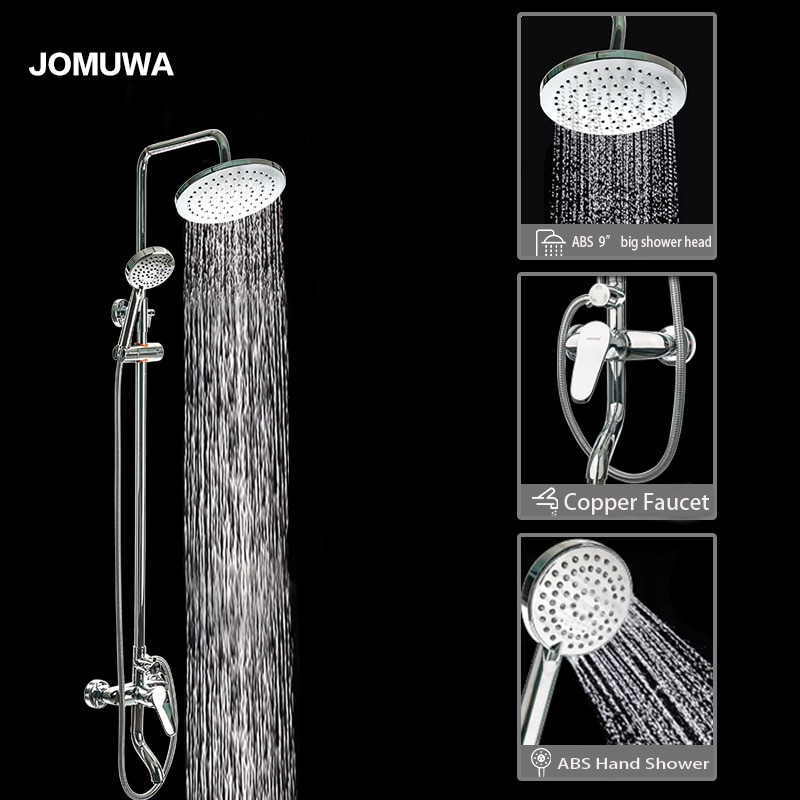 Bathroom Shower Heads And Faucets
 Brass shower set wall mounted faucet bath shower faucets