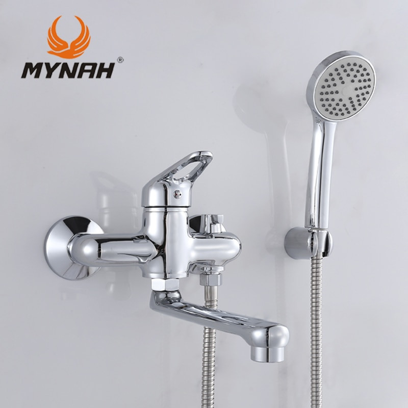 Bathroom Shower Heads And Faucets
 MYNAH Russia Free Shipping Bathroom Shower Faucet Bath