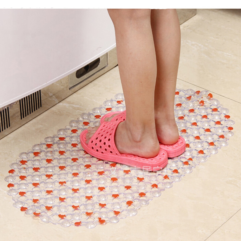 Bathroom Shower Mats
 37 66cm Shower Mats Non Slip Plastic Bath Mat Bathroom