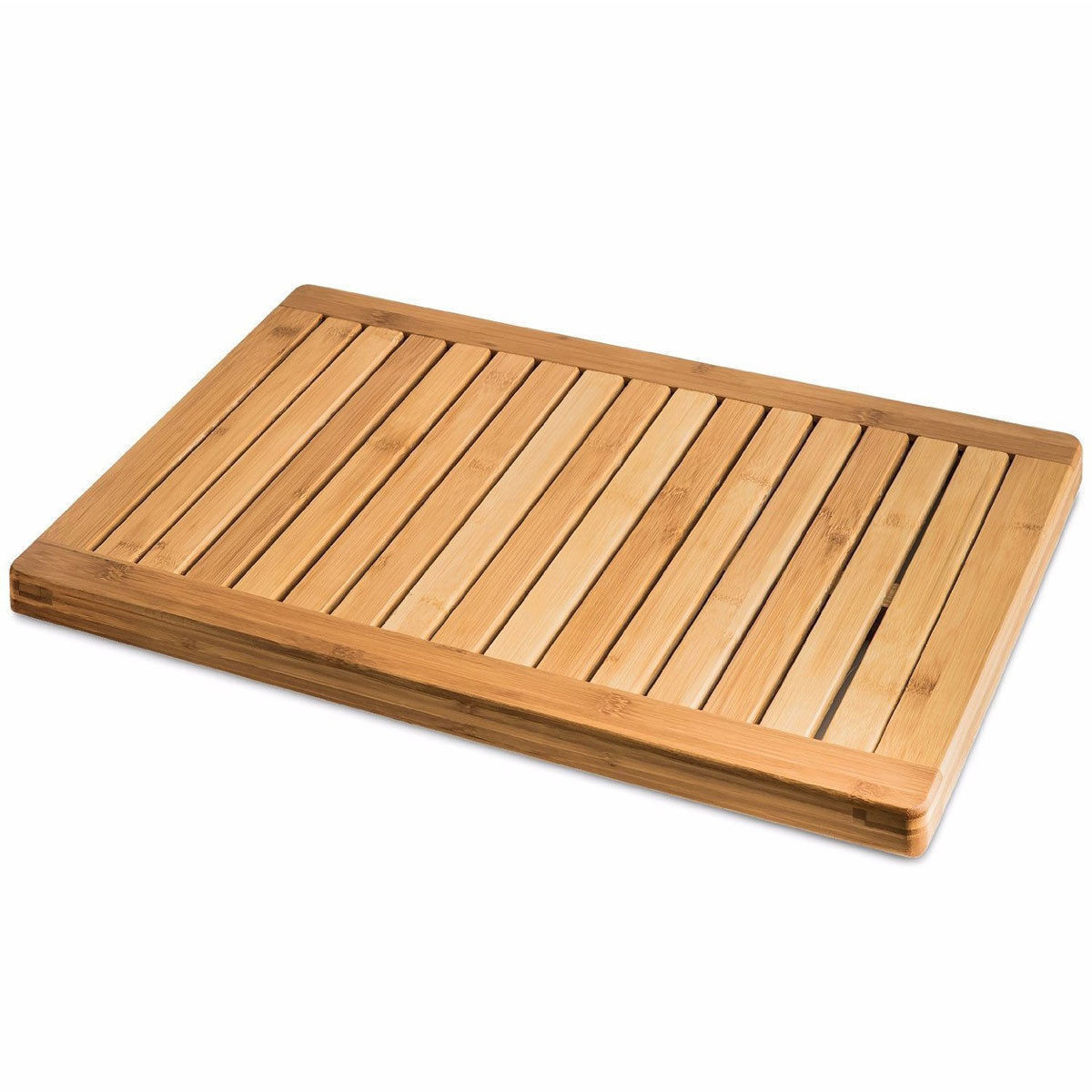 Bathroom Shower Mats
 Ktaxon Bamboo Bathroom Shower Mat Natural Bamboo Bath