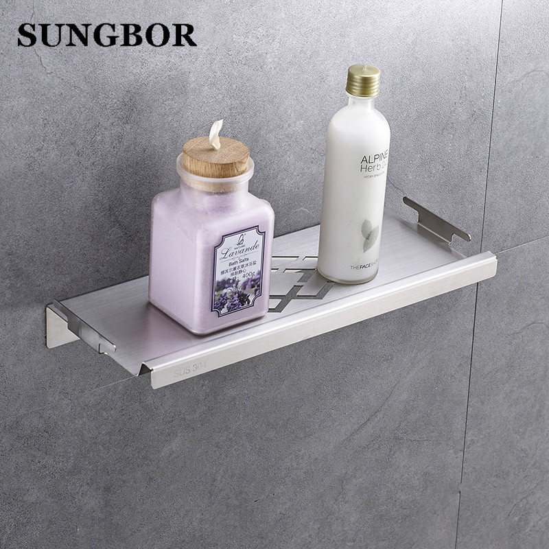 Bathroom Shower Shelves
 Bathroom Shower Shelf Stainless Steel 33 CM Shower Caddy