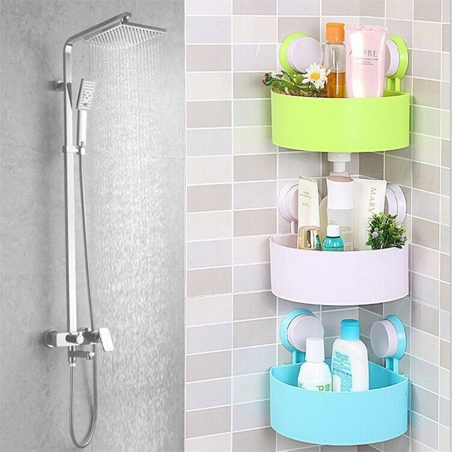 Bathroom Shower Shelves
 Plastic Bathroom Corner Storage Rack Organizer Shower