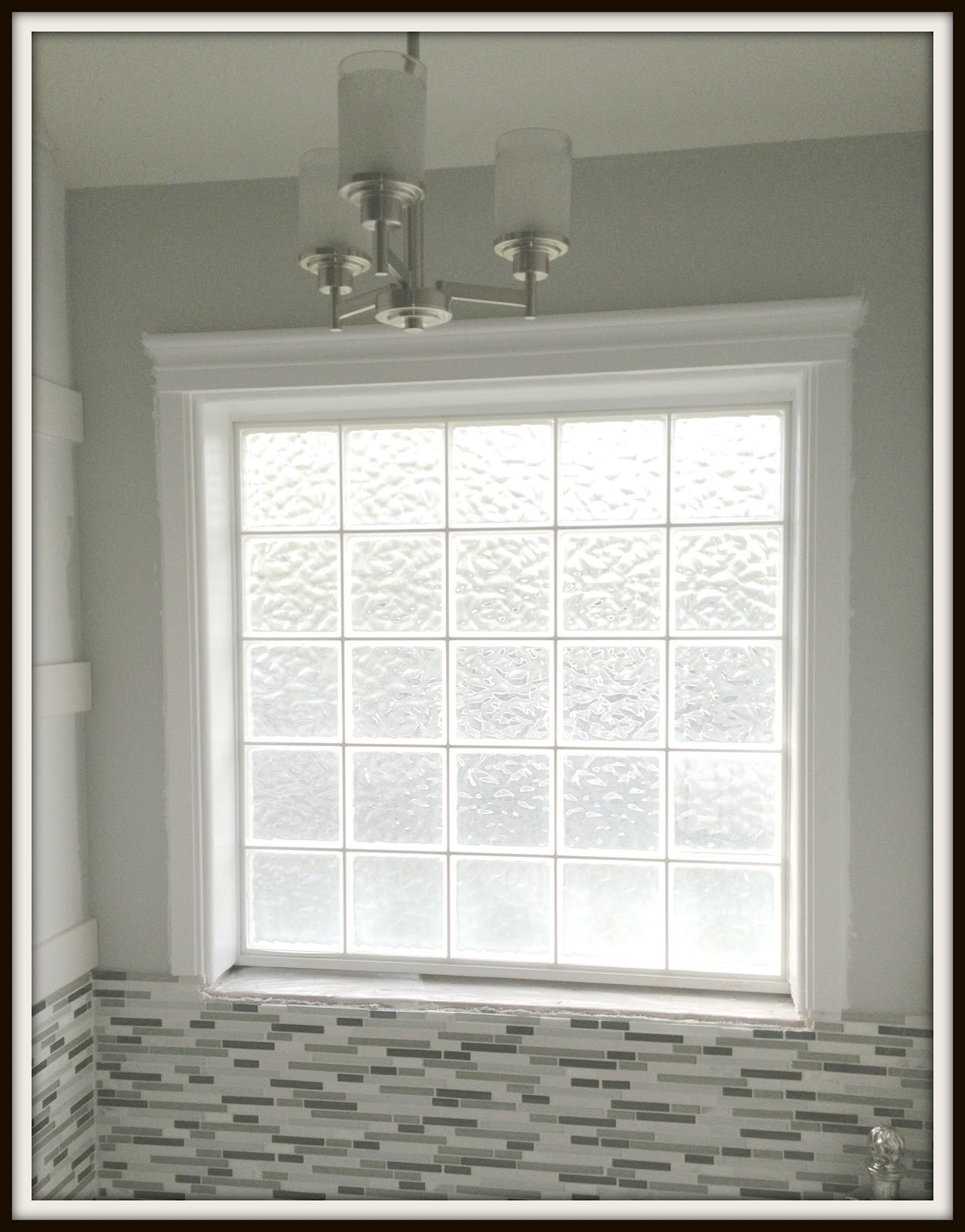 Bathroom Shower Window
 Engineering Life and Style Framing a Glass Block Bathroom