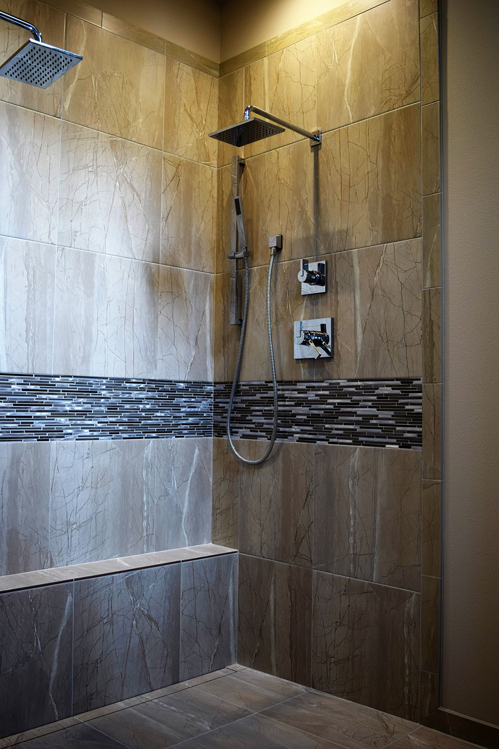 Bathroom Showers Pictures
 BLACK CAT design build llc Project Modern Luxury Shower