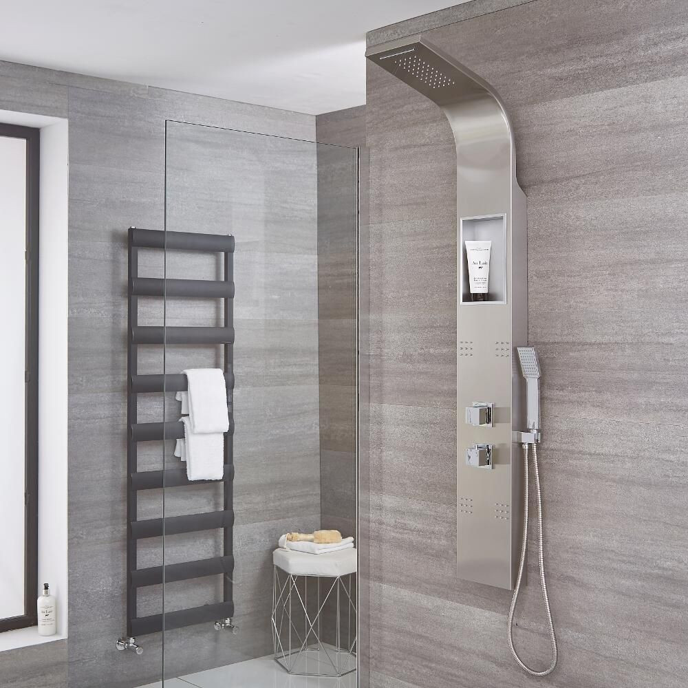Bathroom Showers Pictures
 Morton Stainless Steel Thermostatic Waterfall Shower