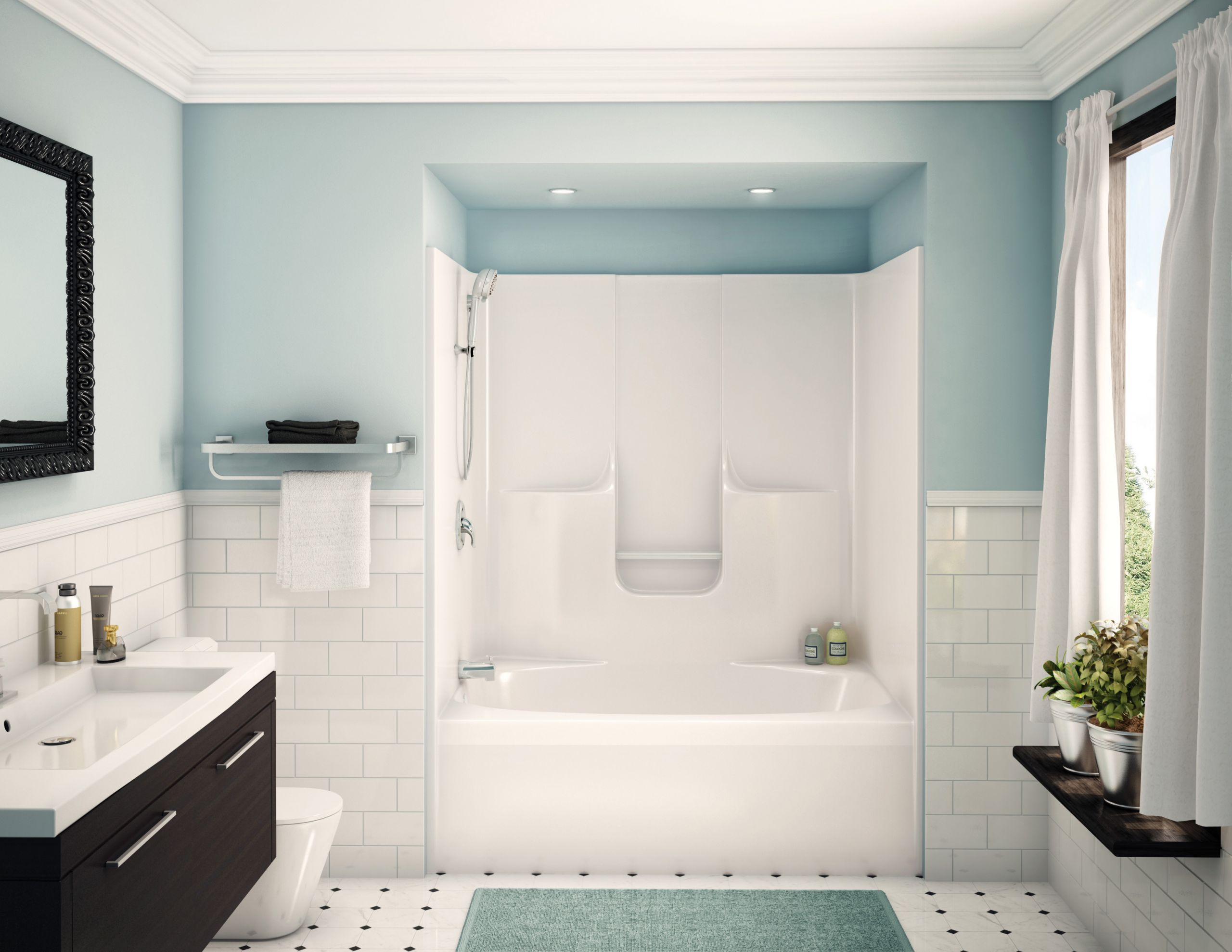 Bathroom Showers Pictures
 Bathroom Tub Shower – HomesFeed