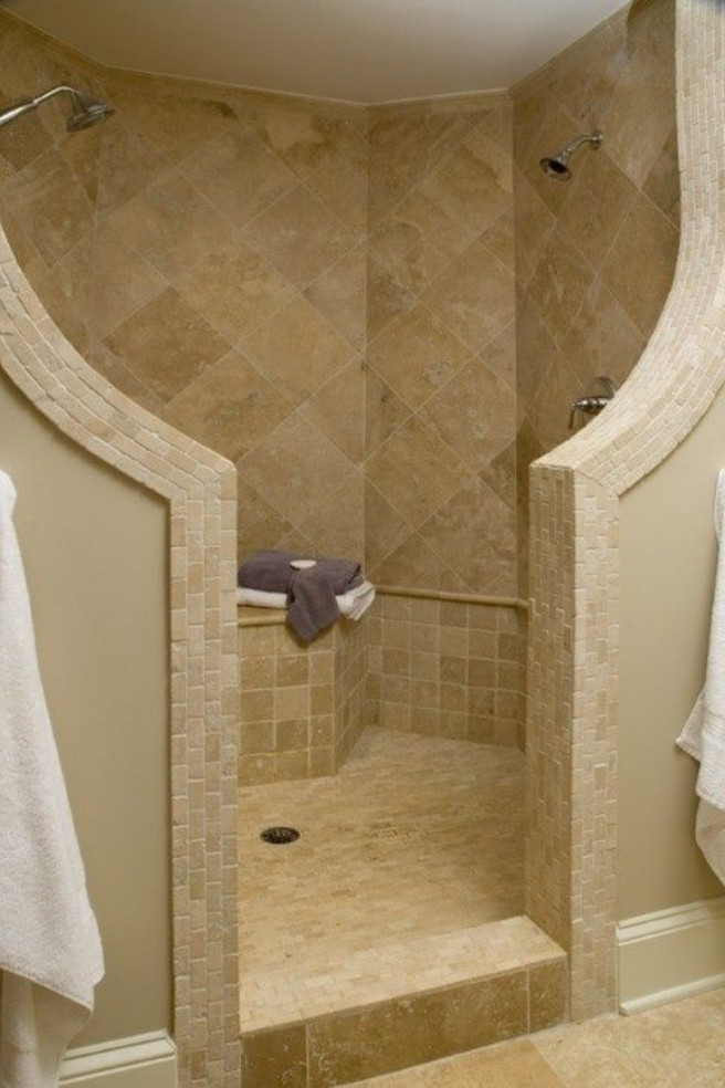 Bathroom Showers Without Doors
 pact and Accessible Bathroom Ideas with Walk in Showers