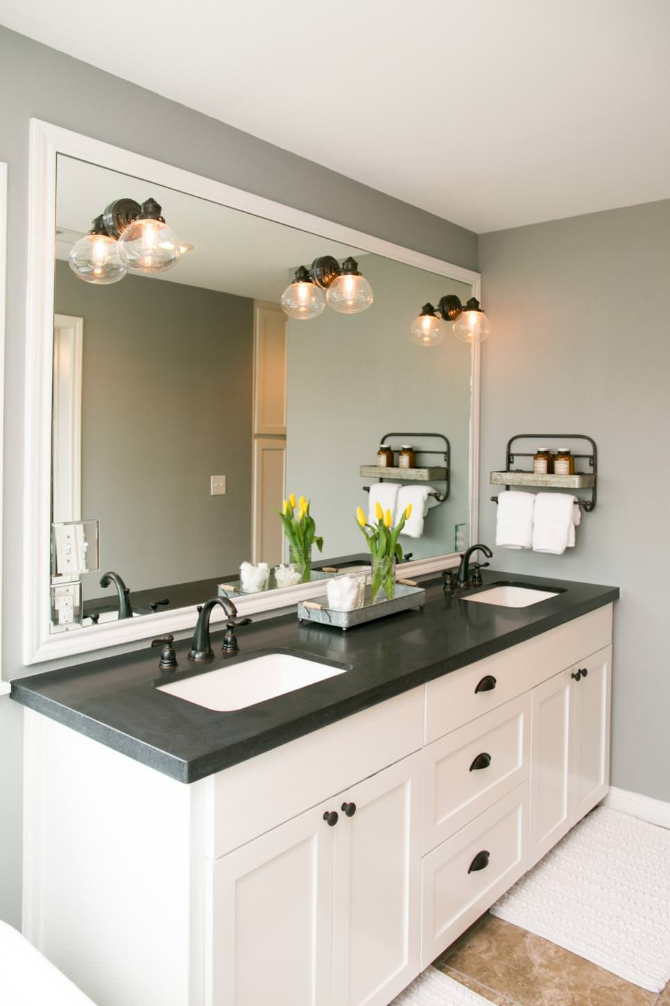 Bathroom Sink Designs
 24 Double Bathroom Vanity Ideas