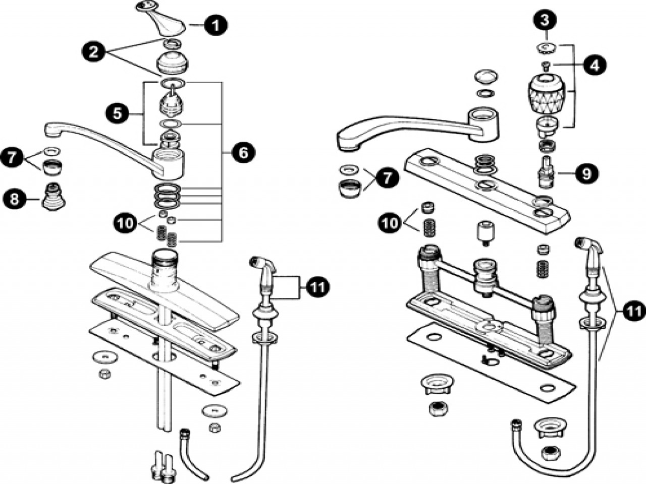 Bathroom Sink Drain Parts Diagram
 Inspirations Find The Sink Faucet Parts You Need