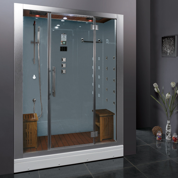 Bathroom Steam Shower
 DZ972F8 Steam Shower 59 1"x32 5"x87"