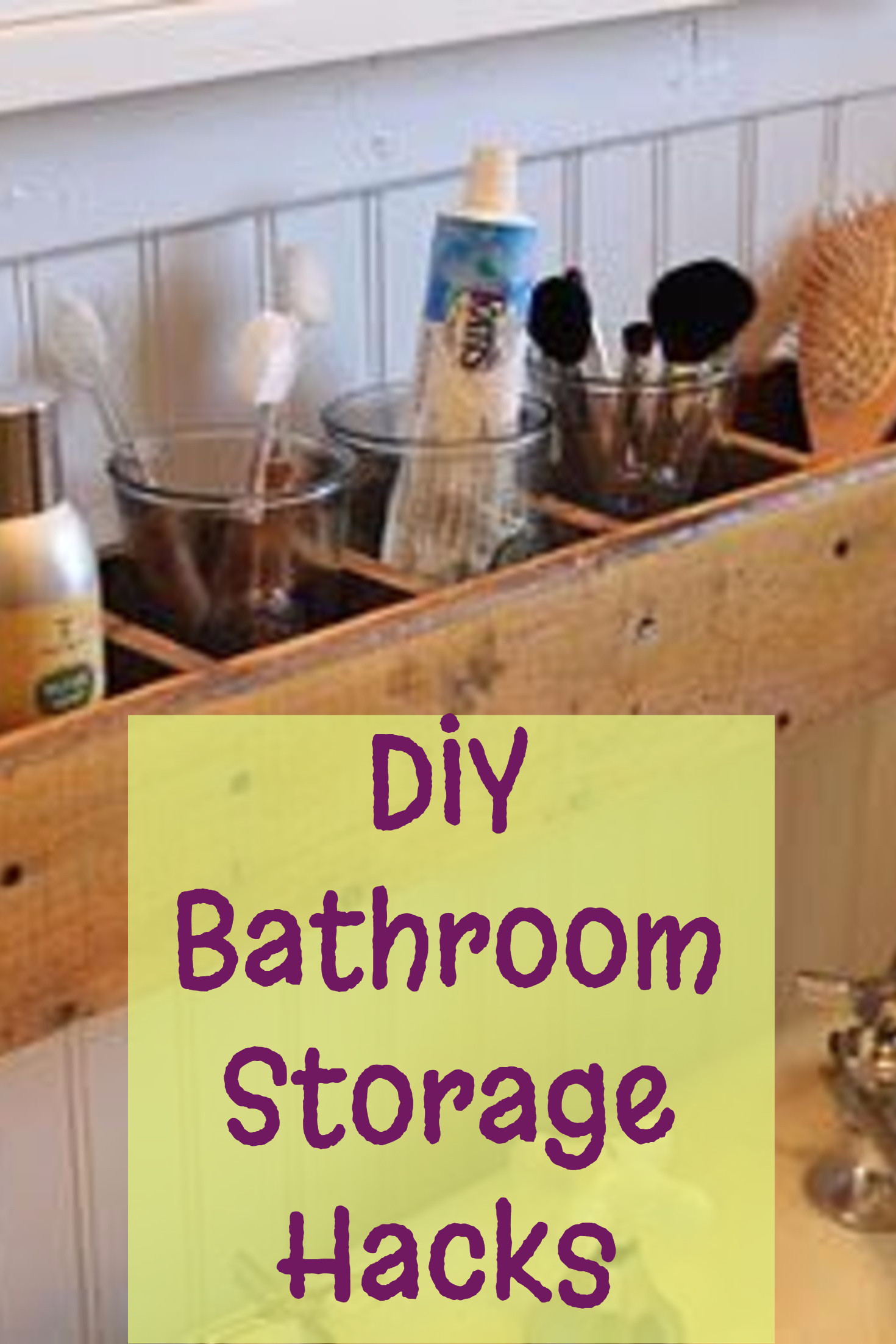 Bathroom Storage Hacks
 DIY Bathroom Storage and Organization Hacks Involvery