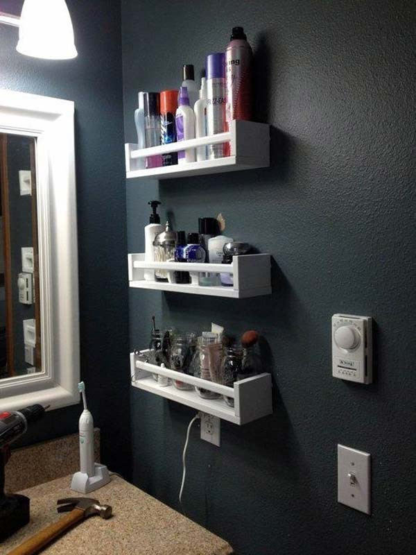 Bathroom Storage Hacks
 31 Amazingly DIY Small Bathroom Storage Hacks Help You