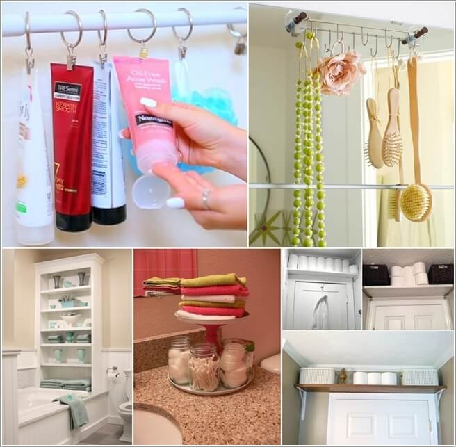 Bathroom Storage Hacks
 10 Ingenious and Cool Bathroom Storage Hacks