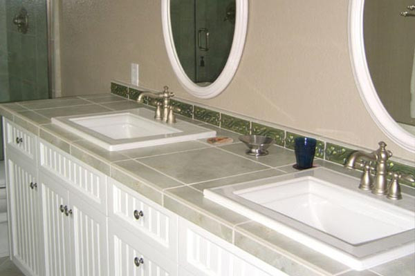 Bathroom Tile Countertops
 Bathroom Countertops Liberty Home Solutions LLC