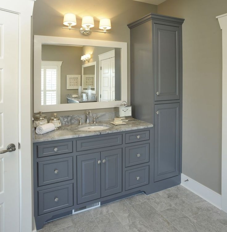 Bathroom Vanity With Linen Cabinet
 Bathroom Vanity Linen Cabinet WoodWorking Projects & Plans