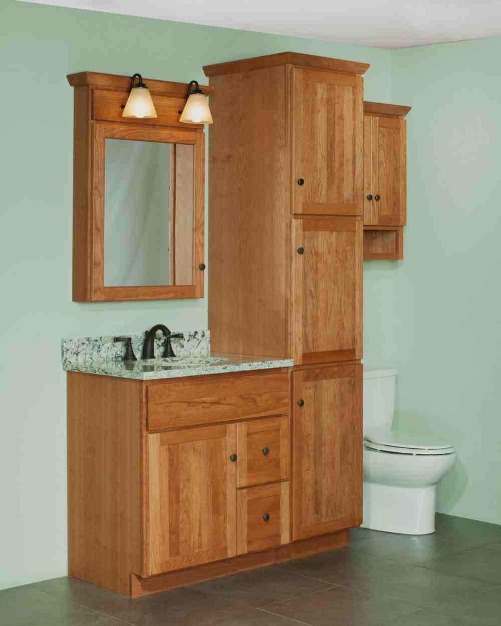 Bathroom Vanity With Linen Cabinet
 Bathroom Vanity and Linen Cabinet Sets Home Furniture Design