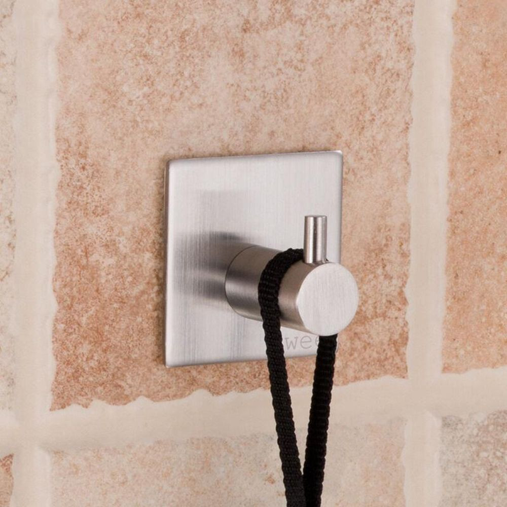 Bathroom Wall Hooks
 Kitchen Hooks Stainless Steel Holder Rack Hooks Coat Towel