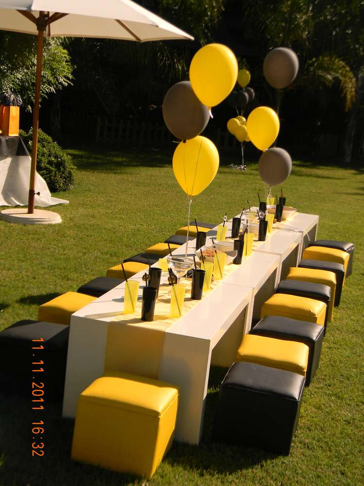 Batman Birthday Party Decorations
 Batman Birthday Party Ideas 5 of 29