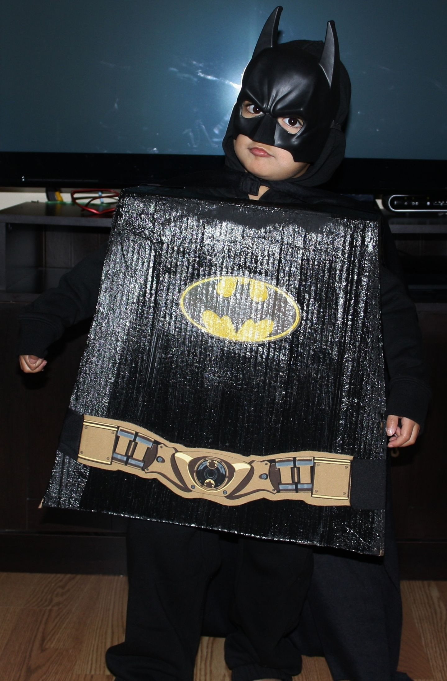 Batman DIY Costume
 Lego Batman Halloween costume DIY