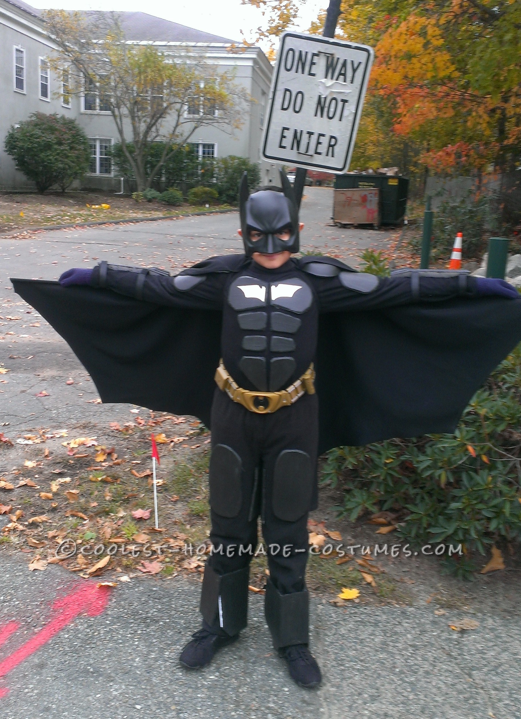 Batman DIY Costume
 Coolest Batman Halloween Costume