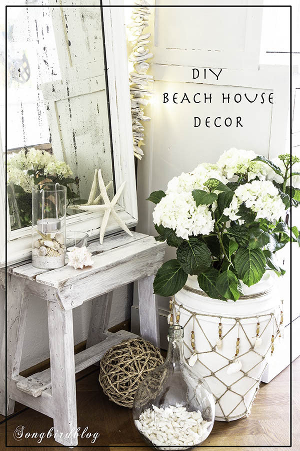 Beach Decor DIY
 DIY beach house decor is summer decorating at its best