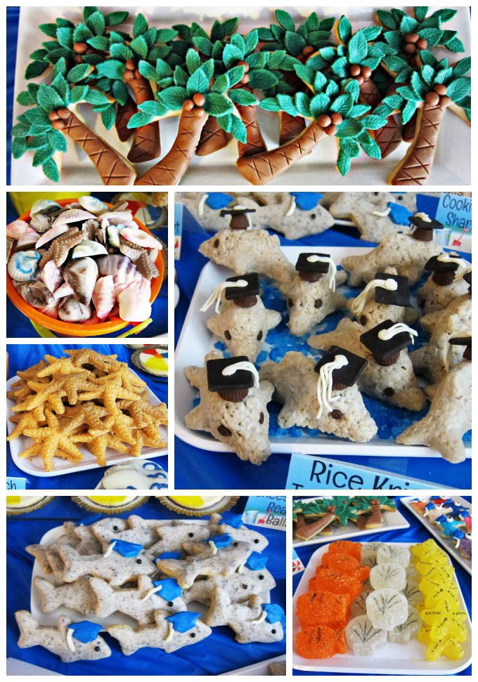 Beach Food Party Ideas
 Beach Themed Party Ideas & Under the Sea Desserts