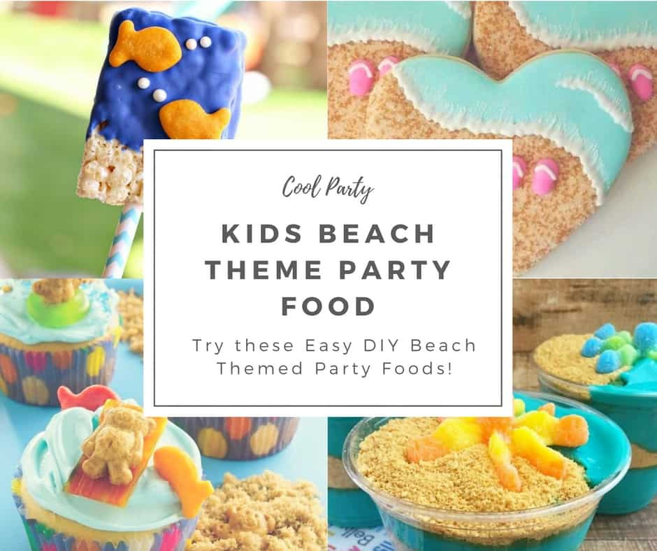 Beach Food Party Ideas
 Kids Beach Theme Party Ideas Hip Hoo Rae