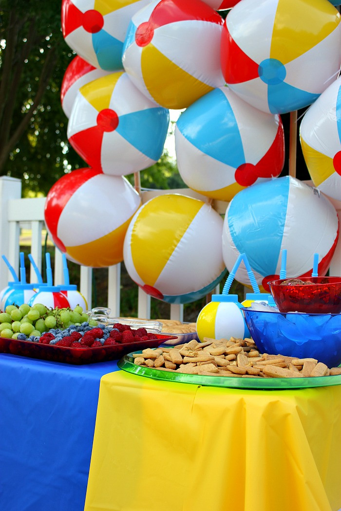 Beach Party Decorating Ideas
 The Creative Collection Link Party