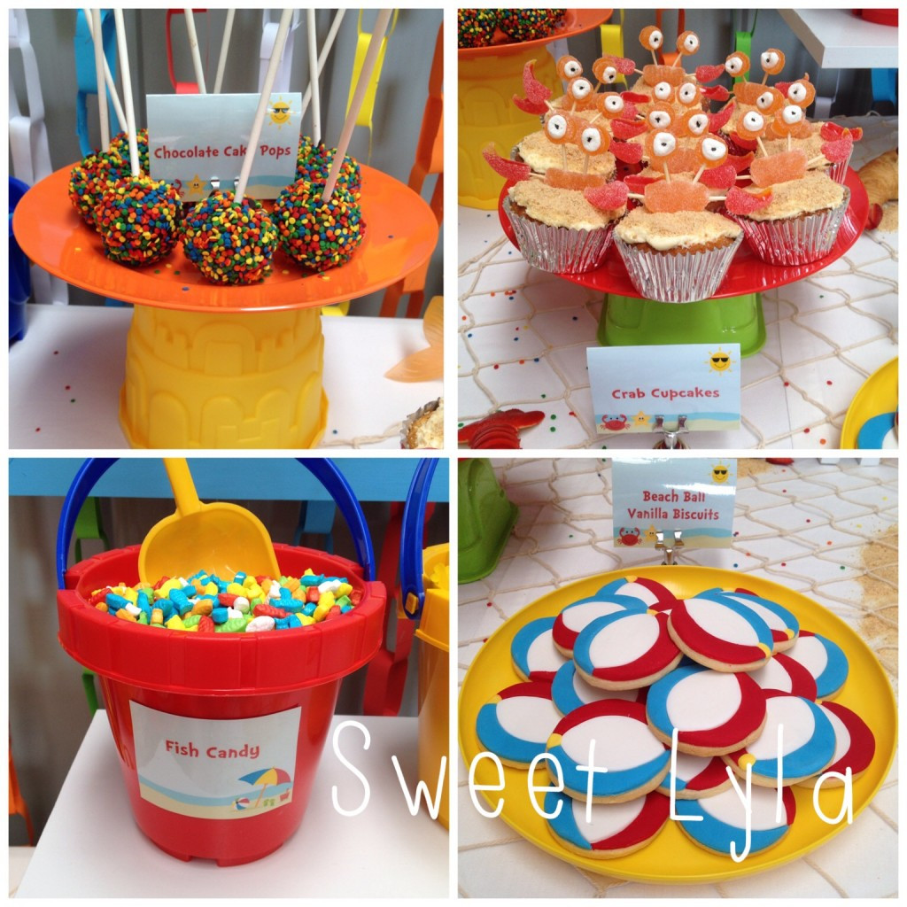 Beach Party For Kids
 First Birthday Beach Party